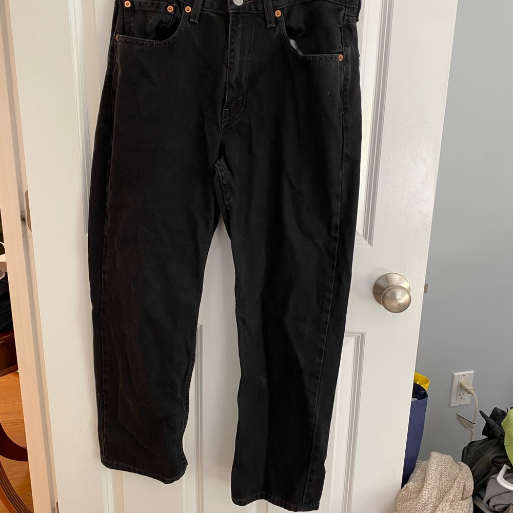 Levi black jeans